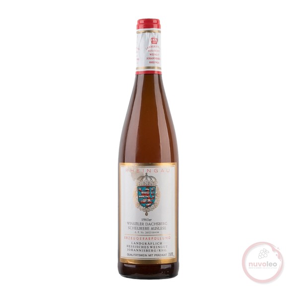 Weingut Prinz von Hessen, Rheingau Winkeler Dachsberg 1983 (0,75 l)
