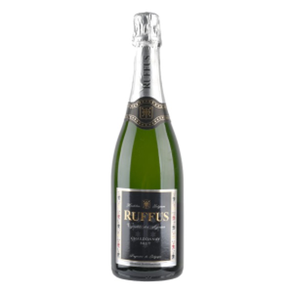 [RUFF01000] Vignoble des Agaises, Vin Mousseux de Qualité de Belgique Ruffus, Chardonnay Brut (0,75 l)