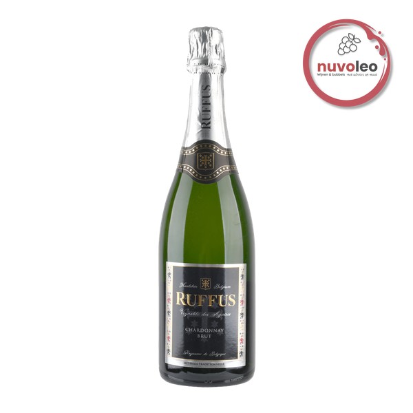 [RUFF01000] Vignoble des Agaises, Vin Mousseux de Qualité de Belgique Ruffus, Chardonnay Brut (0,75 l)