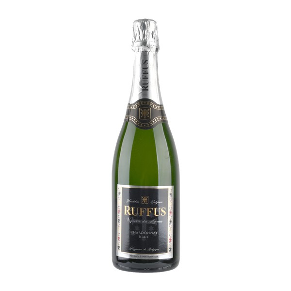 [RUFF01000] Vignoble des Agaises, Vin Mousseux de Qualité de Belgique Ruffus, Chardonnay Brut (0,75 l)