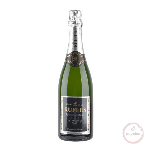 [RUFF01000] Vignoble des Agaises, Vin Mousseux de Qualité de Belgique Ruffus, Chardonnay Brut (0,75 l)