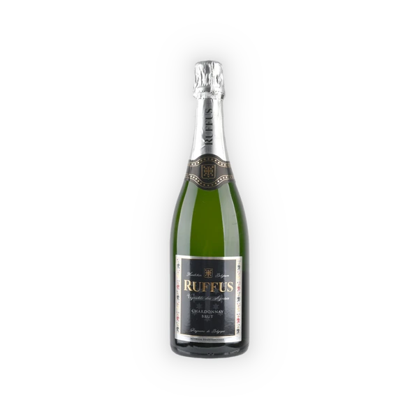 [RUFF01000] Vignoble des Agaises, Vin Mousseux de Qualité de Belgique Ruffus, Chardonnay Brut (0,75 l)