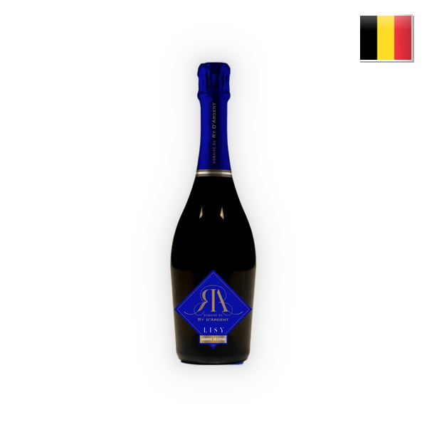 Domaine Du Ry d'Argent, Vin Mousseux de Qualité de Belgique Grande Reserve Lisy 2019, 0,75 l