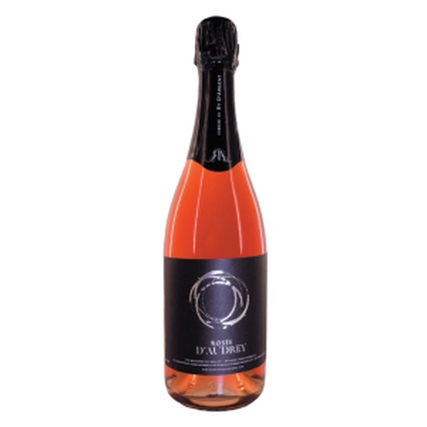Domaine Du Ry d'Argent, Vin Mousseux de Qualité de Belgique Rosée d'Audrey 2017 (0,75 l)