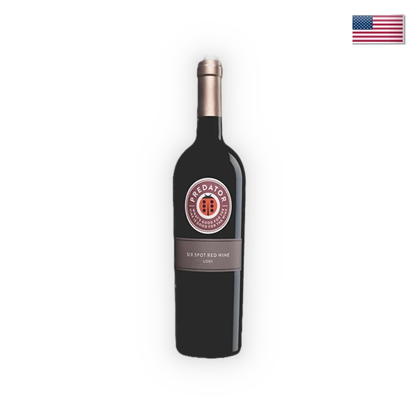 Rutherford Wine Company, Lodi, California Predator, Six Spot Red Wine 2020, 0,75 l