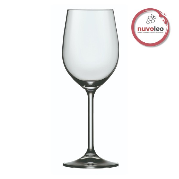[CRYS060] Crystalex,  Harmony Witte Wijnglas 340 ml. (0,34)