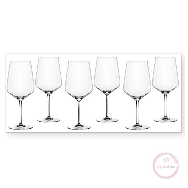 Spiegelau,  Style, Rode wijn glas - Doos met 6 glazen (0,63)