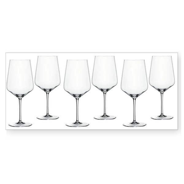 [SPIE810] Spiegelau,  Style, Rode wijn glas - Doos met 6 glazen (0,63)