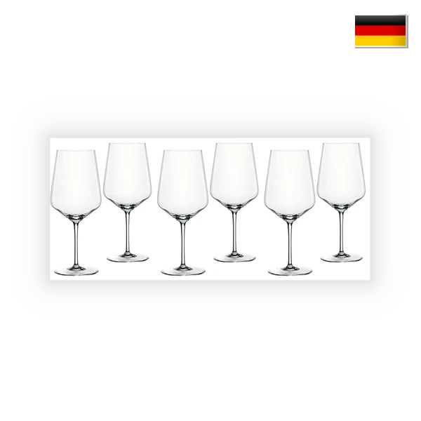[SPIE810] Spiegelau,  Style, Rode wijn glas - Doos met 6 glazen, 0,63