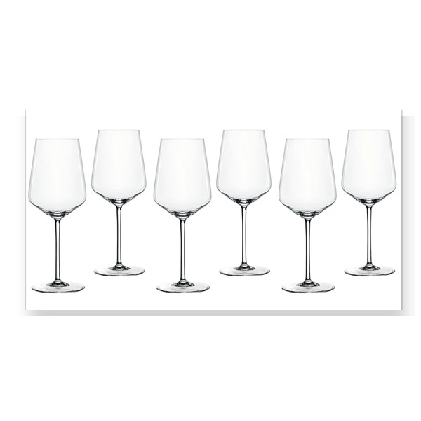 Spiegelau,  Style, Witte wijn glas - doos met 6 glazen (0,44)