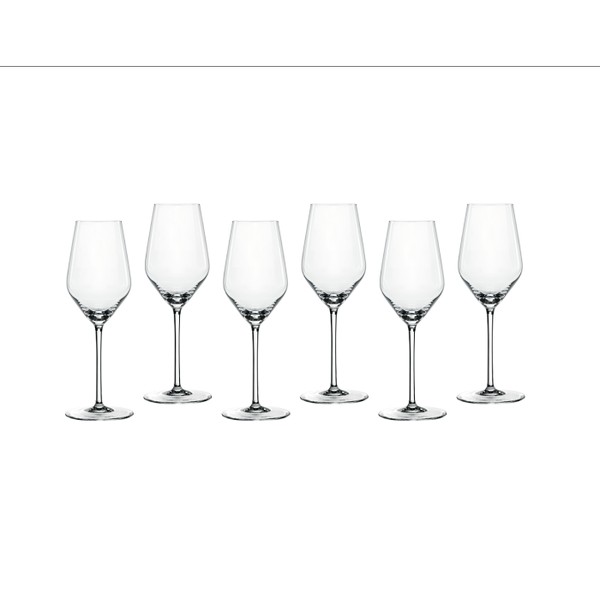 Spiegelau,  Style, Wijn / Champagneglas - Doos met 6 glazen (0,31)