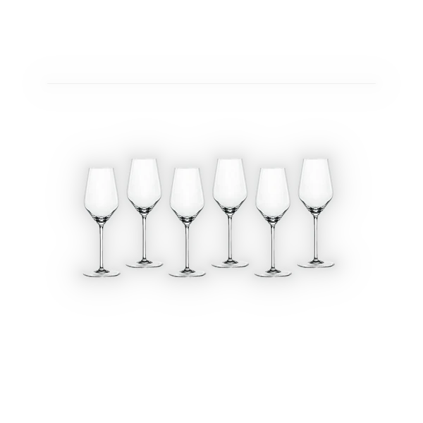 Spiegelau,  Style, Wijn / Champagneglas - Doos met 6 glazen (0,31)