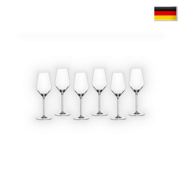 Spiegelau,  Style, Wijn / Champagneglas - Doos met 6 glazen, 0,31