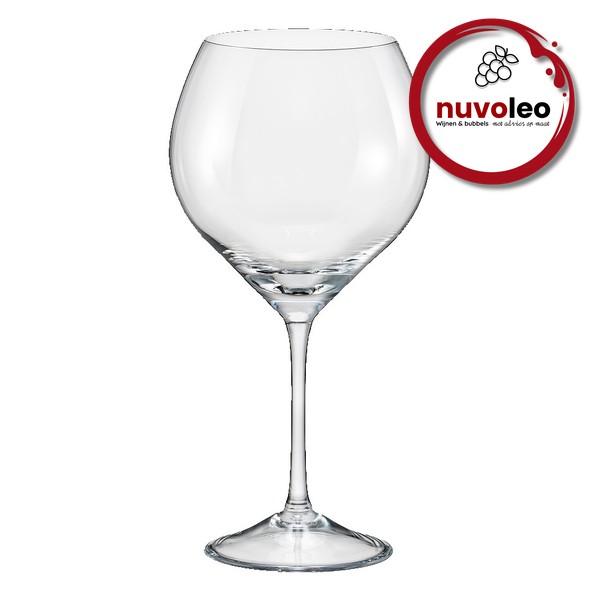 [CRYS140] Crystalex,  Sophia Bourgogne glas 650 ml. (0,65)
