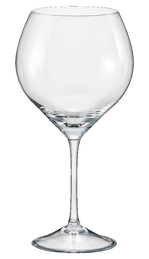 [CRYS140] Crystalex,  Sophia Bourgogne glas 650 ml. (0,65)