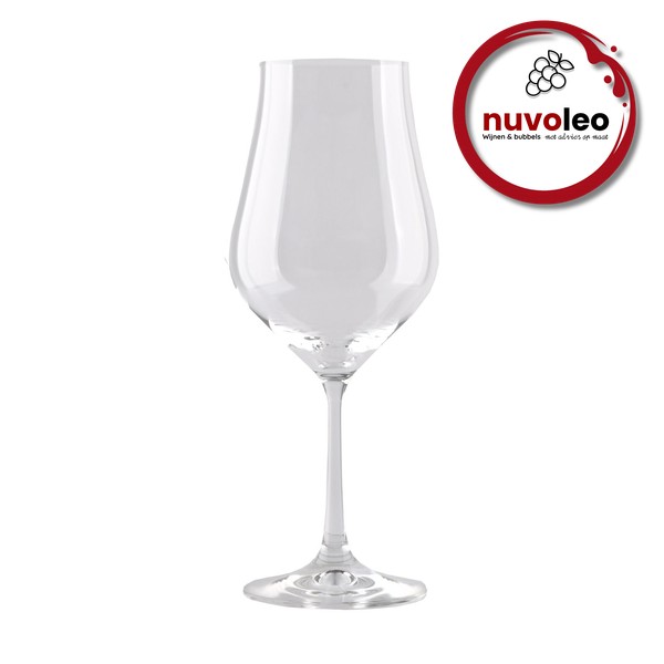 [CRYS030] Crystalex,  Tulipa Bordeauxglas  Middel 450 ml. (0,45)