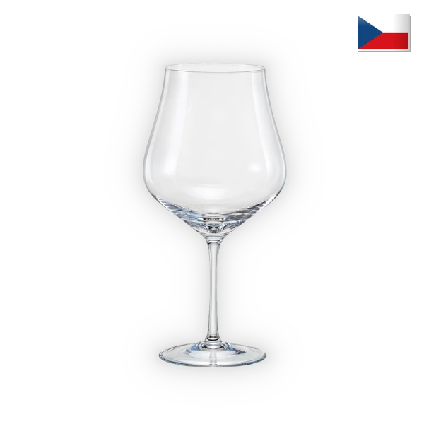 [CRYS020] Crystalex,  Tulipa Bourgogneglas 600 ml., 0,6
