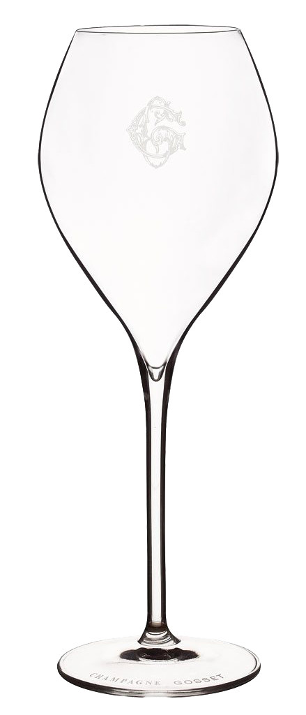 Champagne Gosset,  Flûte Premium 28,5 cl.