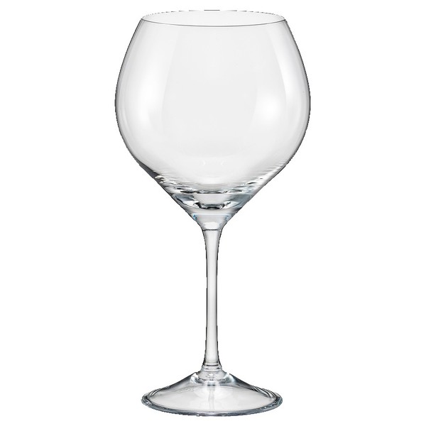 Crystalex,  Baroli Witte Wijnglas 400 ml. met logo Goessens (0,4)