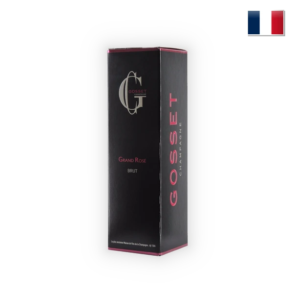 Champagne Gosset,  Grand Rosé Giftbox, 0,75 l