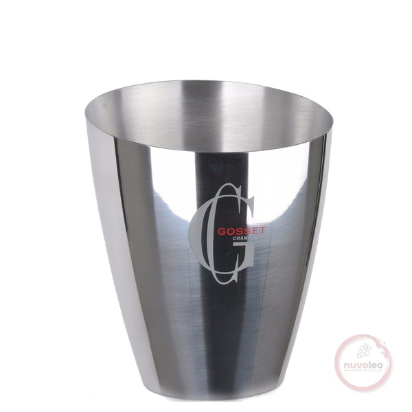 Champagne Gosset,  Aluminium champagnekoeler voor 1 fles (0,75 l)