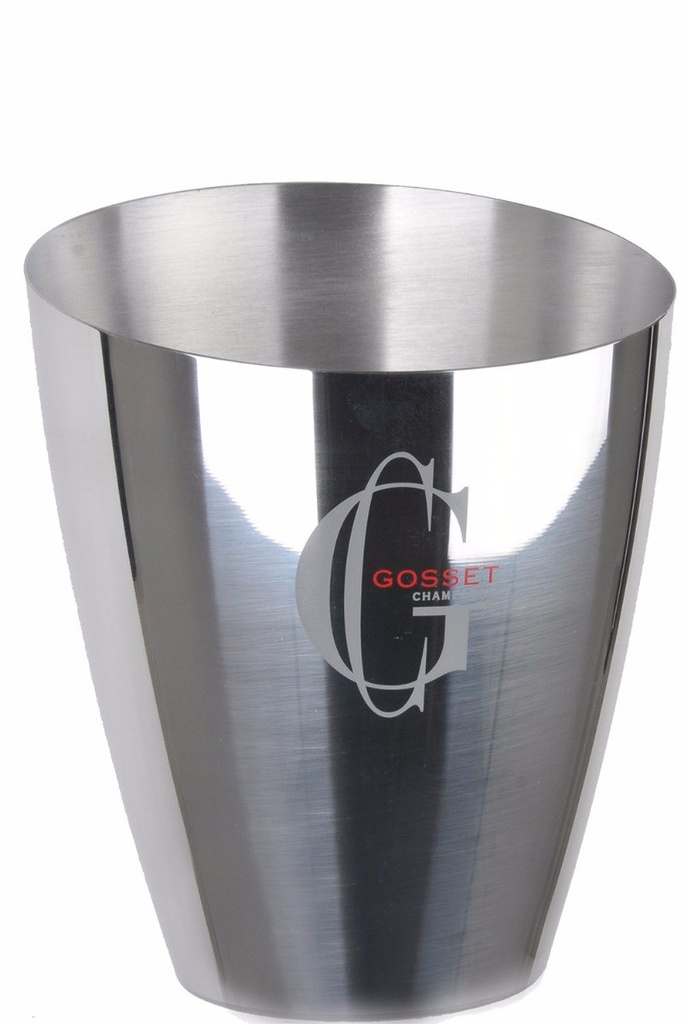 Champagne Gosset,  Aluminium champagnekoeler voor 1 fles