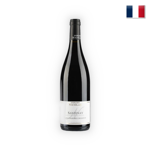 [NICO16022] Domaine Nicolas, Santenay AC, Les Charmes Dessous, 2022, Rood (0,75 l)