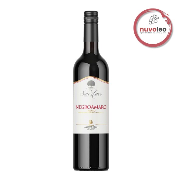 [MARC05022] TENUTA SAN MARCO , SALENTO IGP NEGROAMARO, Negroamaro, 2022, Rood  (0,75l) 