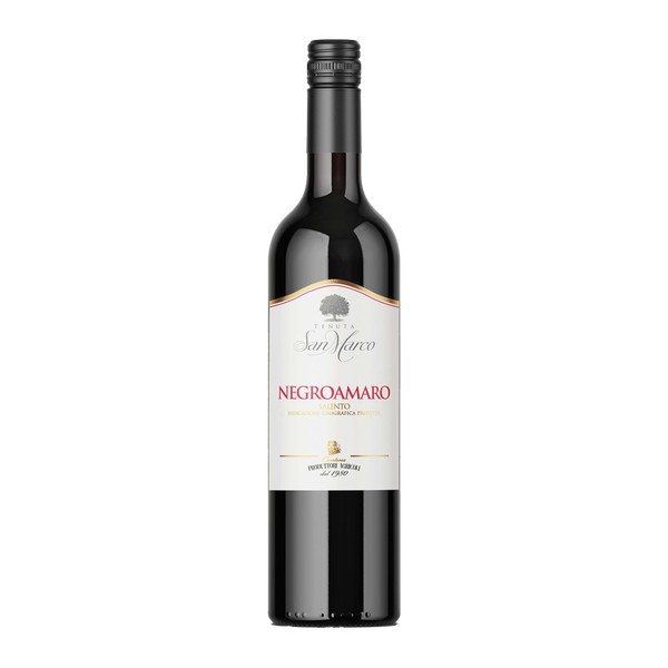 TENUTA SAN MARCO , SALENTO IGP NEGROAMARO, Negroamaro, 2022, Rood  (0,75l) 