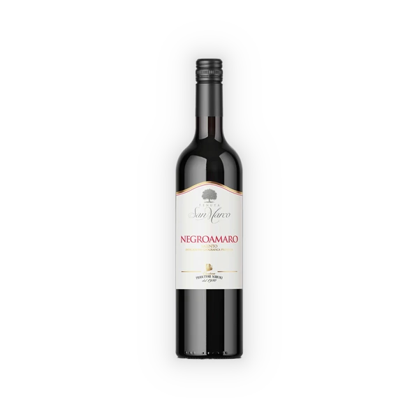 TENUTA SAN MARCO , SALENTO IGP NEGROAMARO, Negroamaro, 2022, Rood  (0,75l) 