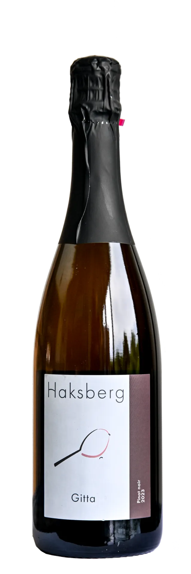 Haksberg, Gitta, Mousserende rosé, Dornfelder en Pinot Noir, 2021, 0,75l