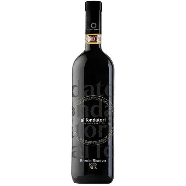 Roberto Sarotto, Ai Fondatori, Barolo, Riserva 2016, Rood (0,75 l)
