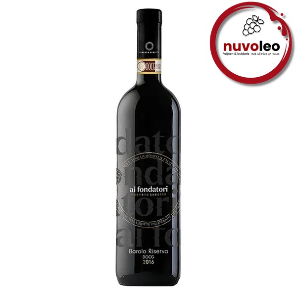 [NUVRSAIFONDATORI16] Roberto Sarotto, Ai Fondatori, Barolo, Riserva 2016, Rood (0,75 l)