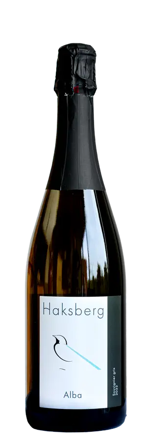 Haksberg, Alba, Mousserende witte wijn, Souvignier gris, 2022, 0,75l 