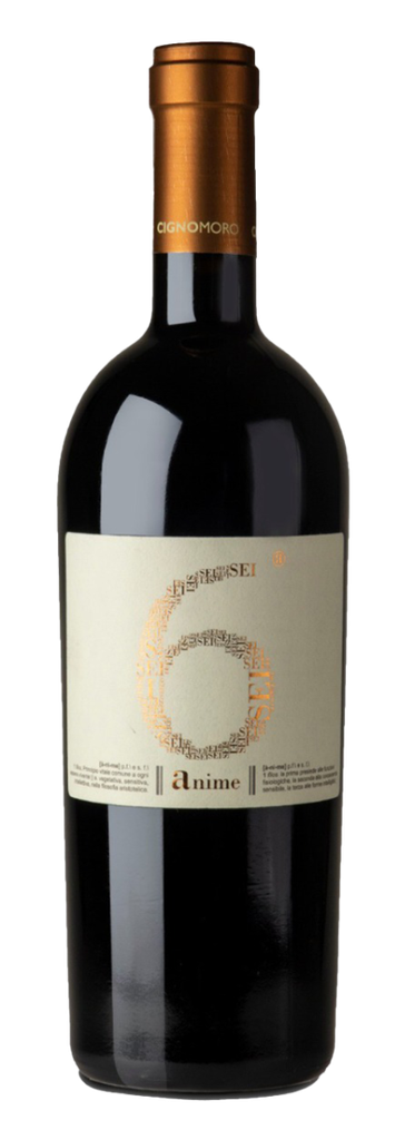 Cignomoro, Puglia IGT, 6 Anime, 2021, Rood (0,75 l)