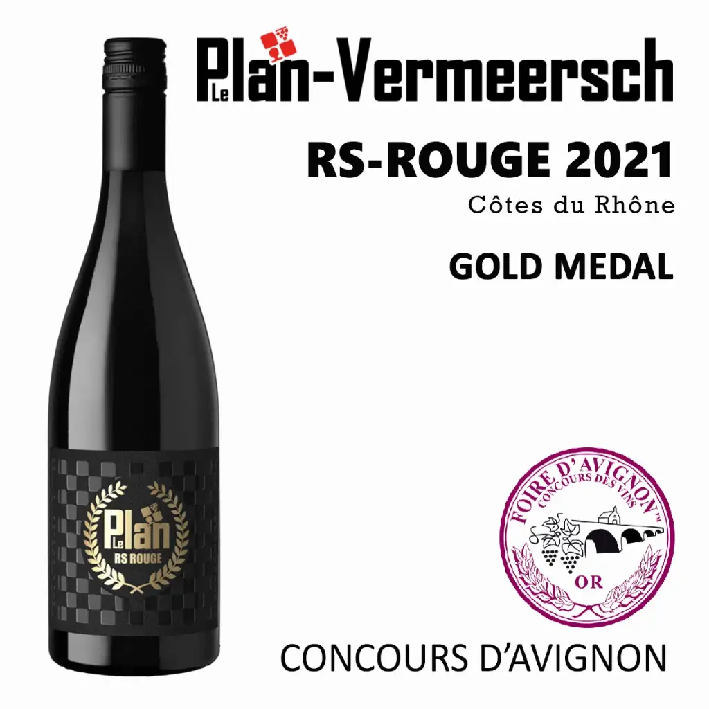 [NUVLPRSROUGE23] Le Plan, RS-ROUGE Côtes du Rhône 2023, 0,75l