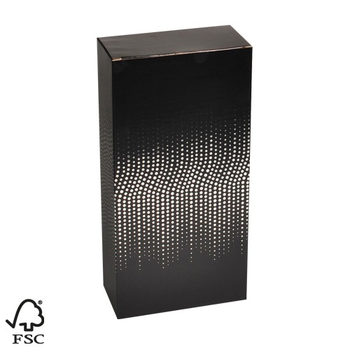 [VERP033] Verpakking, contour zilver 2 vaks, geschikt voor Champagnefles