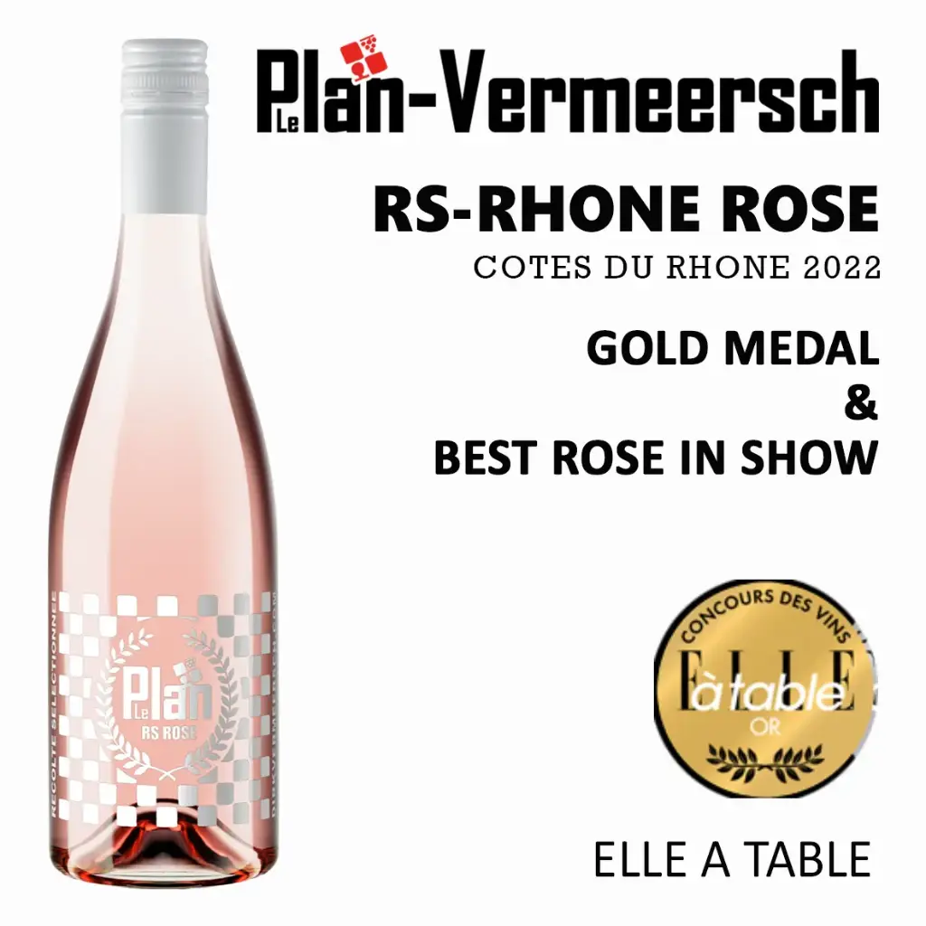 [NUVLPRSROSE23] Le Plan, RS-ROSE Côtes du Rhône 2023, 0,75l