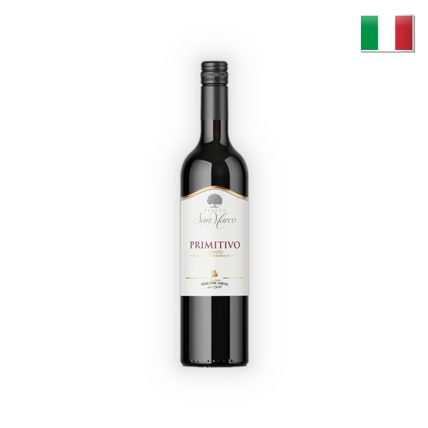 [MARC06022] TENUTA SAN MARCO , SALENTO IGP Primitivo, 2022, Rood  (0,75l)