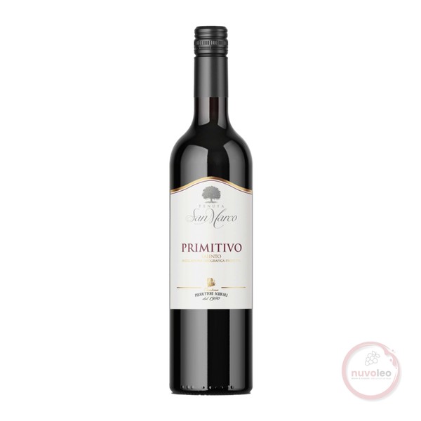 TENUTA SAN MARCO , SALENTO IGP Primitivo, 2022, Rood  (0,75l)