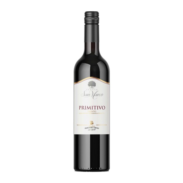 TENUTA SAN MARCO , SALENTO IGP Primitivo, 2022, Rood  (0,75l)