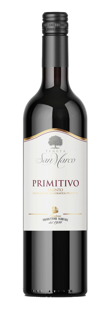 [MARC06022] TENUTA SAN MARCO , SALENTO IGP Primitivo, 2022, Rood  (0,75l)