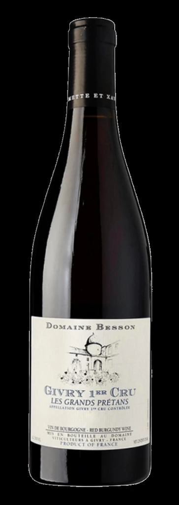 Domaine Besson, Givry AC Les Grand Prétans 1er Cru (0,75 l)