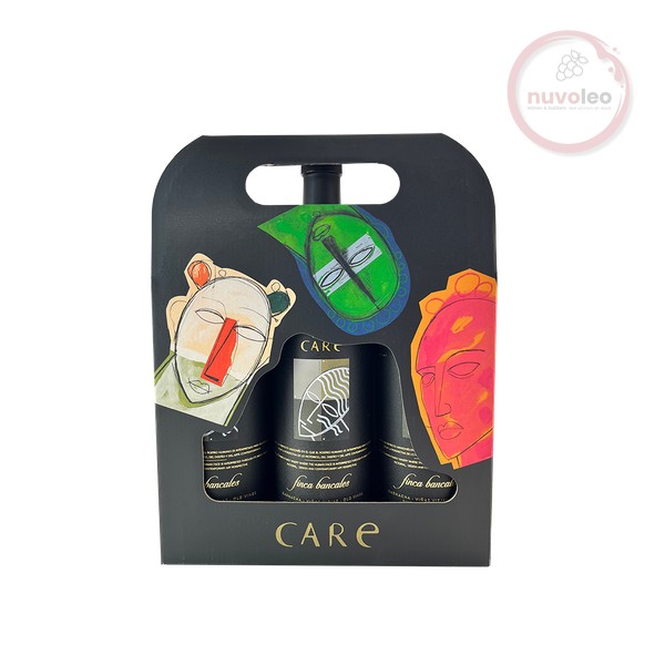 Bodegas Anadas,  Geschenkdoos zwart 3 vaks (2,25)