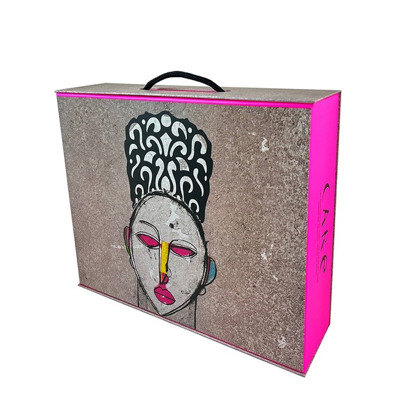 [ANADA941] Bodegas Anadas,  Luxe geschenkdoos 3 vaks Rosado (0,75 l)