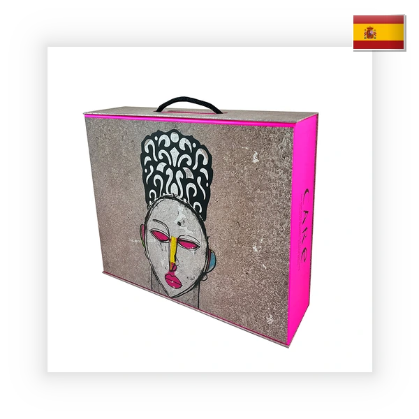 Bodegas Anadas,  Luxe geschenkdoos 3 vaks Rosado, 0,75 l