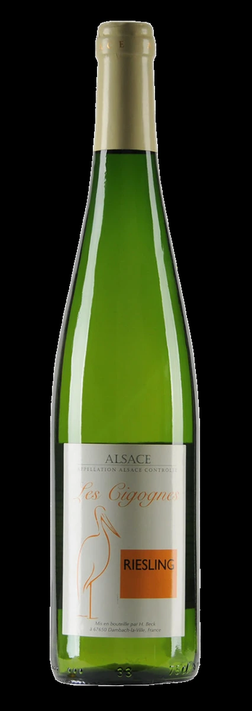Domaine Hubert Beck, Alsace AC Riesling Cigognes 2023 (0,75 l)