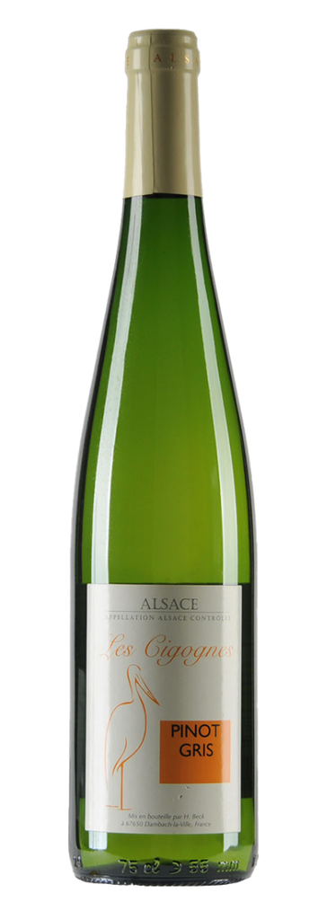 Domaine Hubert Beck, Alsace AC Pinot Gris Cigognes 2023 (0,75 l)