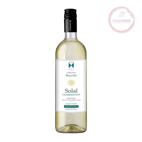 Château Haut-Blanville, Pays d'Oc IGP Solal, Chardonnay 2024 (0,75 l)