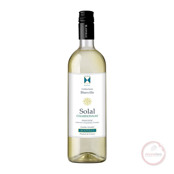 Château Haut-Blanville, Pays d'Oc IGP Solal, Chardonnay 2024 (0,75 l)